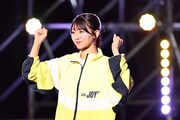 昨年は各種競技で上位にランクインしたものの、総合2位で惜しくも本戦出場を逃した大信田美月（≒JOY）。©TBS