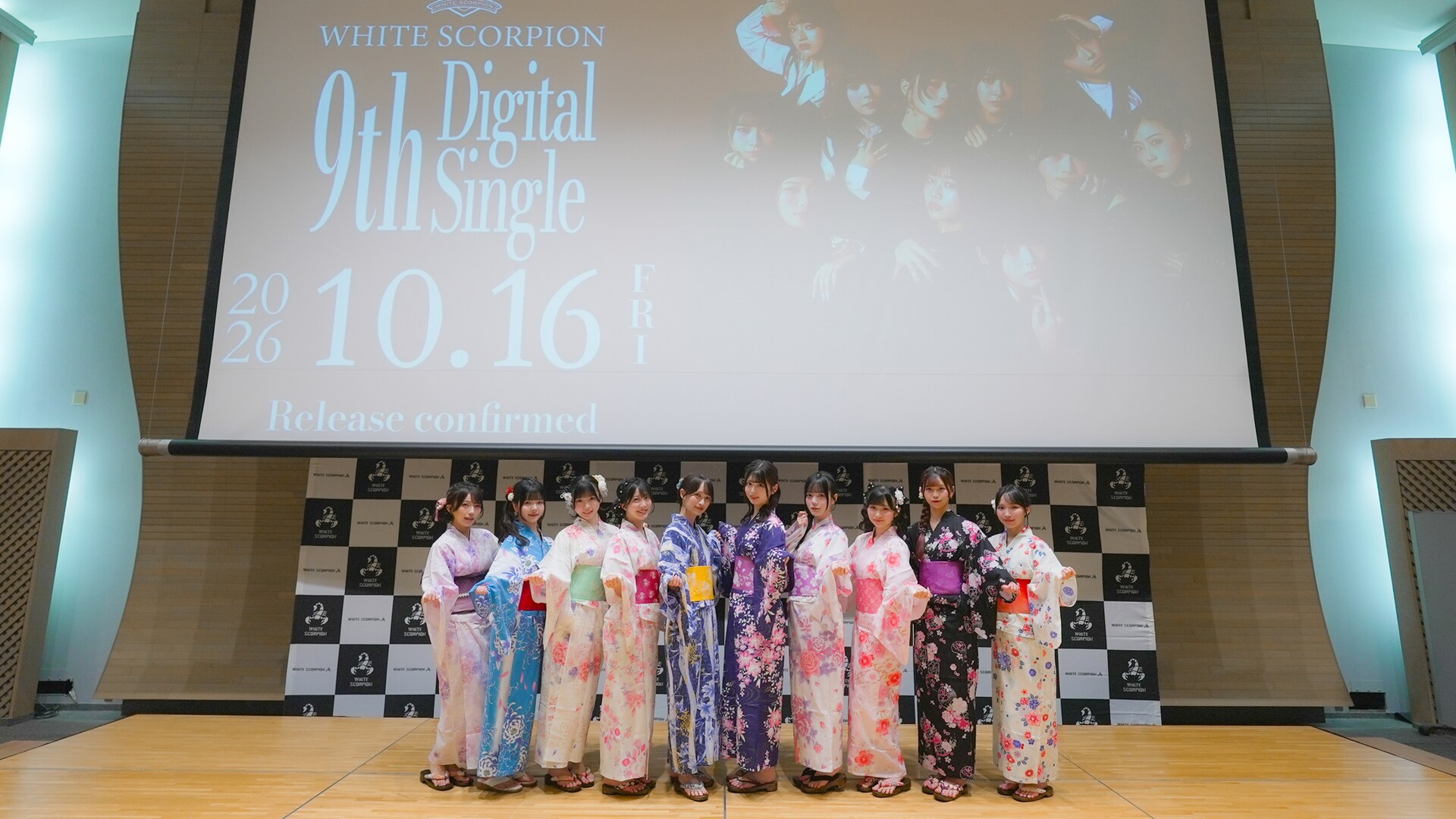 WHITE SCORPION、9thシングルの配信リリースが決定「さらに飛躍するきっかけにしたい」
