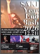 ギタリストSAKI、年末恒例ソロライブ開催