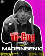 MADEINBEN10、krynXがHARLEM開催「W-Cup Edition.2」出演