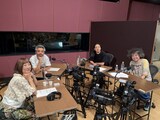 左から矢野顕子、鎮座DOPENESS、環ROY、U-zhaan。