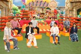上段左から伊達みきお、富澤たけし、堀田真由、くっきー！、下段左から髙橋海人、那須雄登、坂上忍、片平なぎさ。©フジテレビ