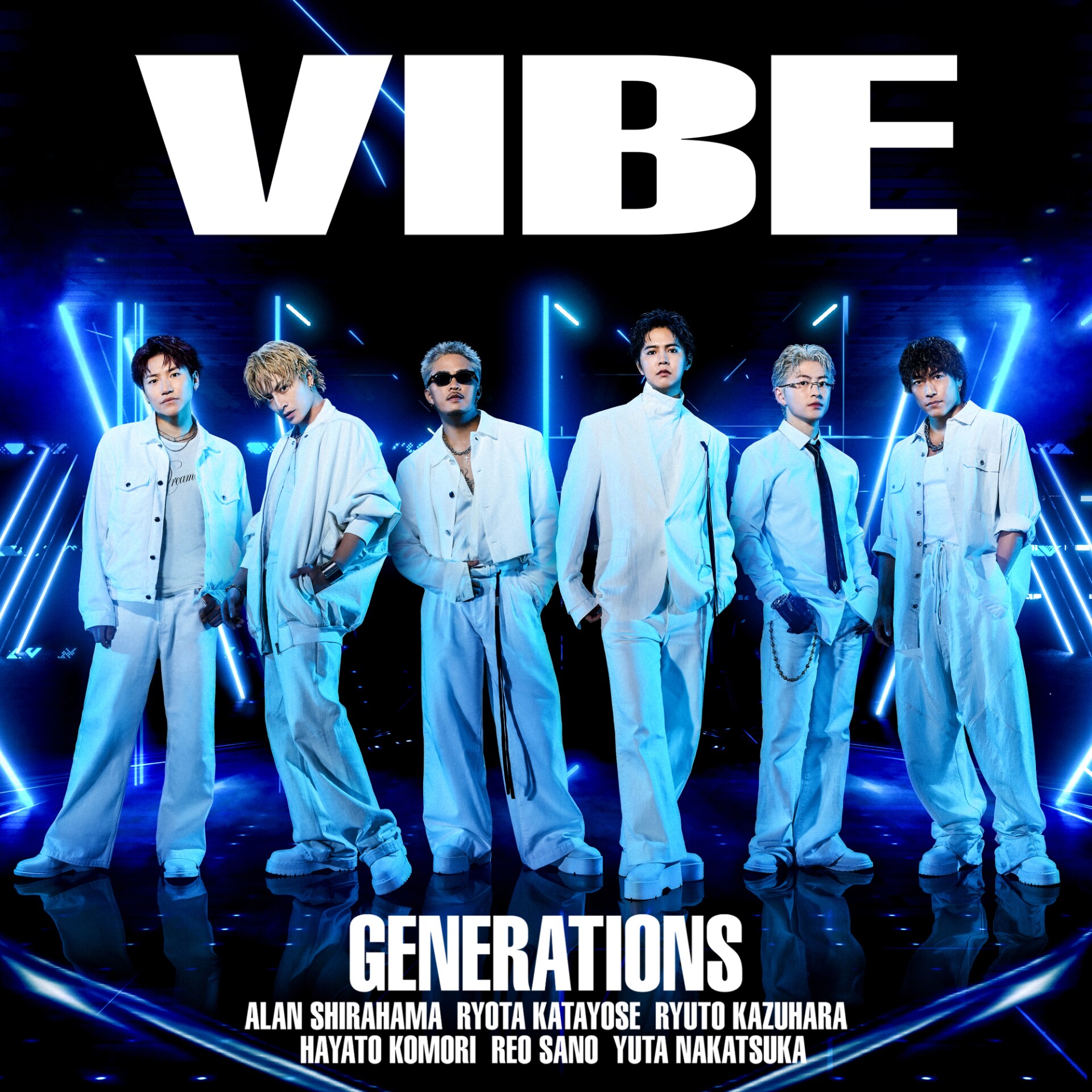 GENERATIONS「VIBE」CD+DVD盤 / CD+Blu-ray盤ジャケット [画像・動画