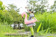 「FAMIEN」会場にのみ現れる珍しい野鳥。
