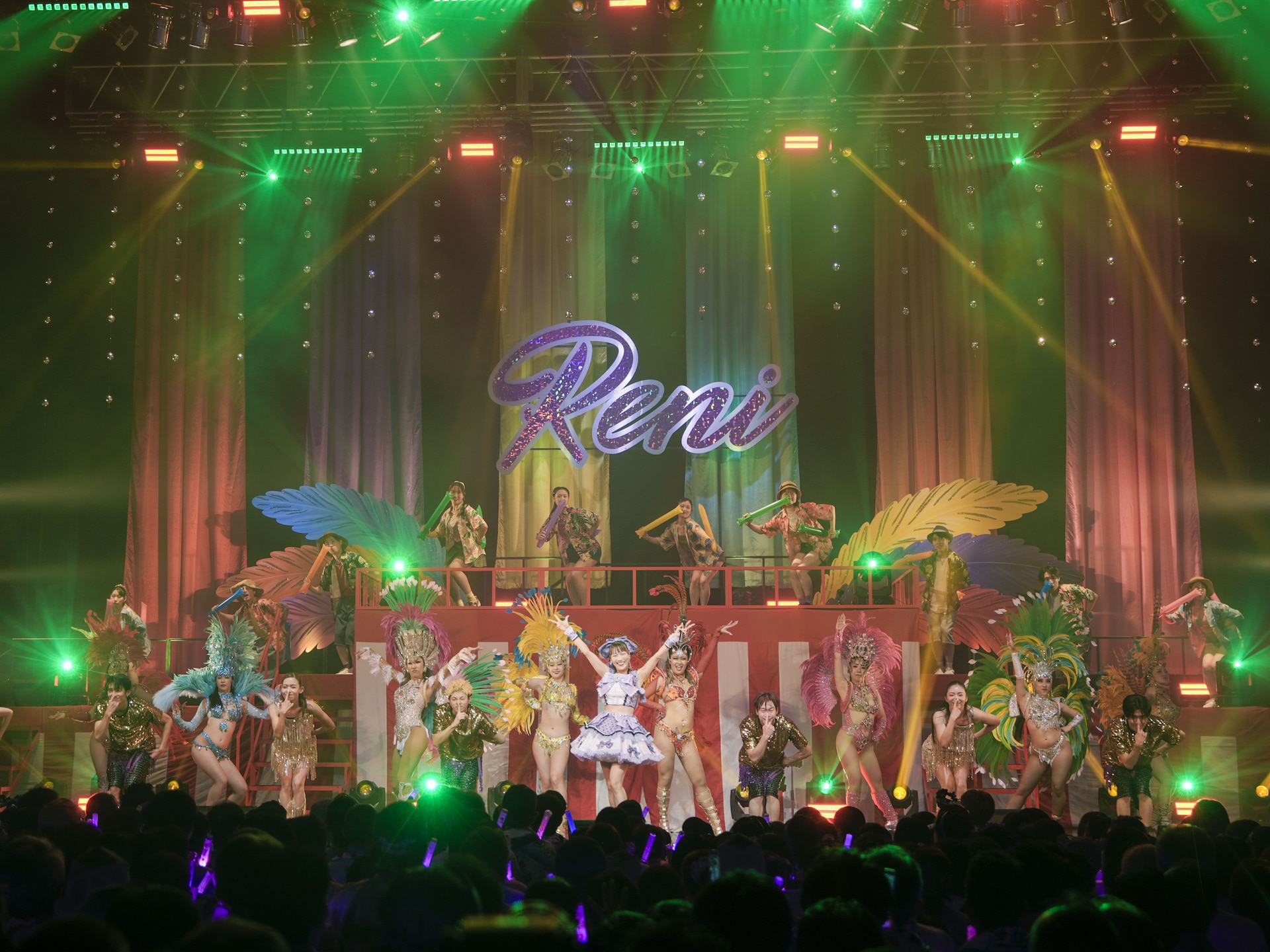 ももクロ高城れに、地元横浜でお祭り騒ぎ！盆踊り＆サンバで派手に沸かせた33歳ソロコンサート
