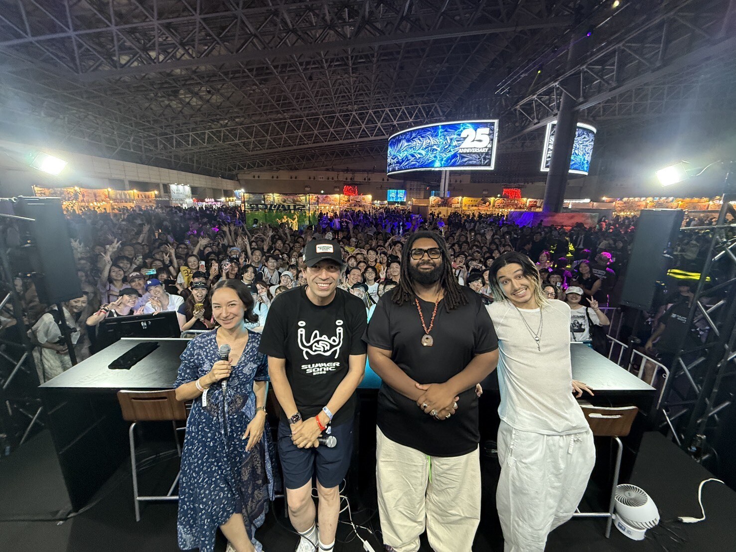 Fujii Kaze「サマソニ」でエルミーンとサプライズ共演、直後のトークをJ-WAVEで放送