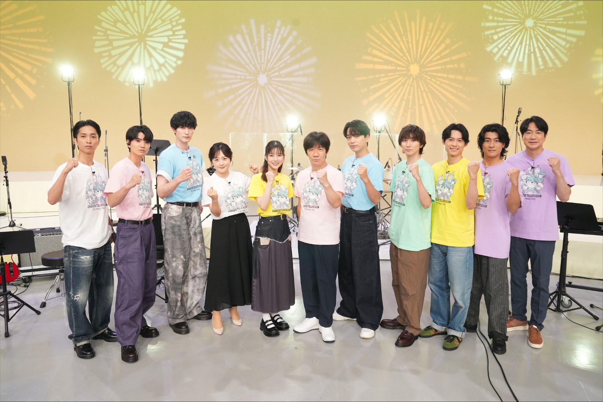 SixTONESが楽器に挑戦、「24時間テレビ」大合奏企画の詳細発表 - 音楽