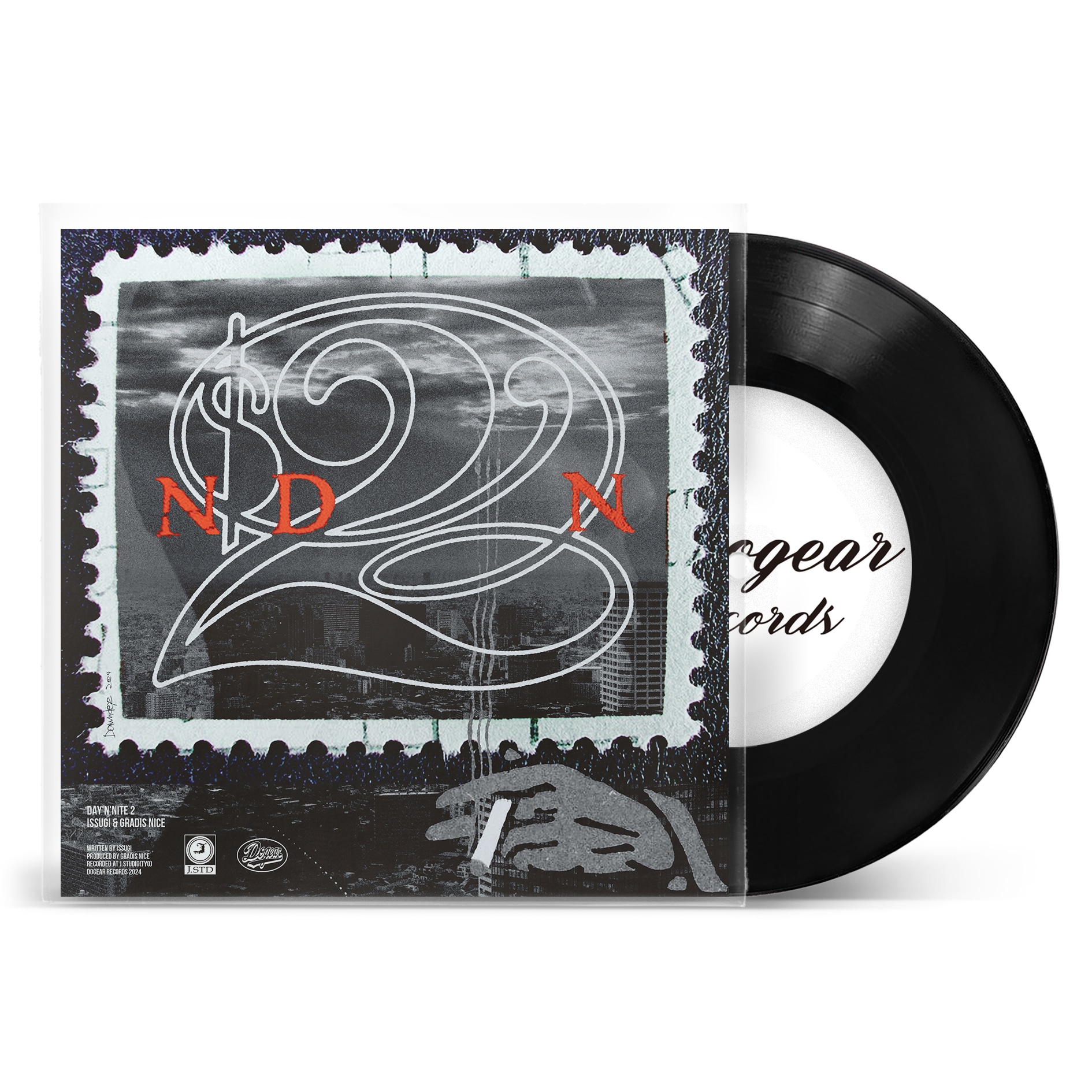 ISSUGI & GRADIS NICE「XL」KID FRESINO参加のリミックスが7inch