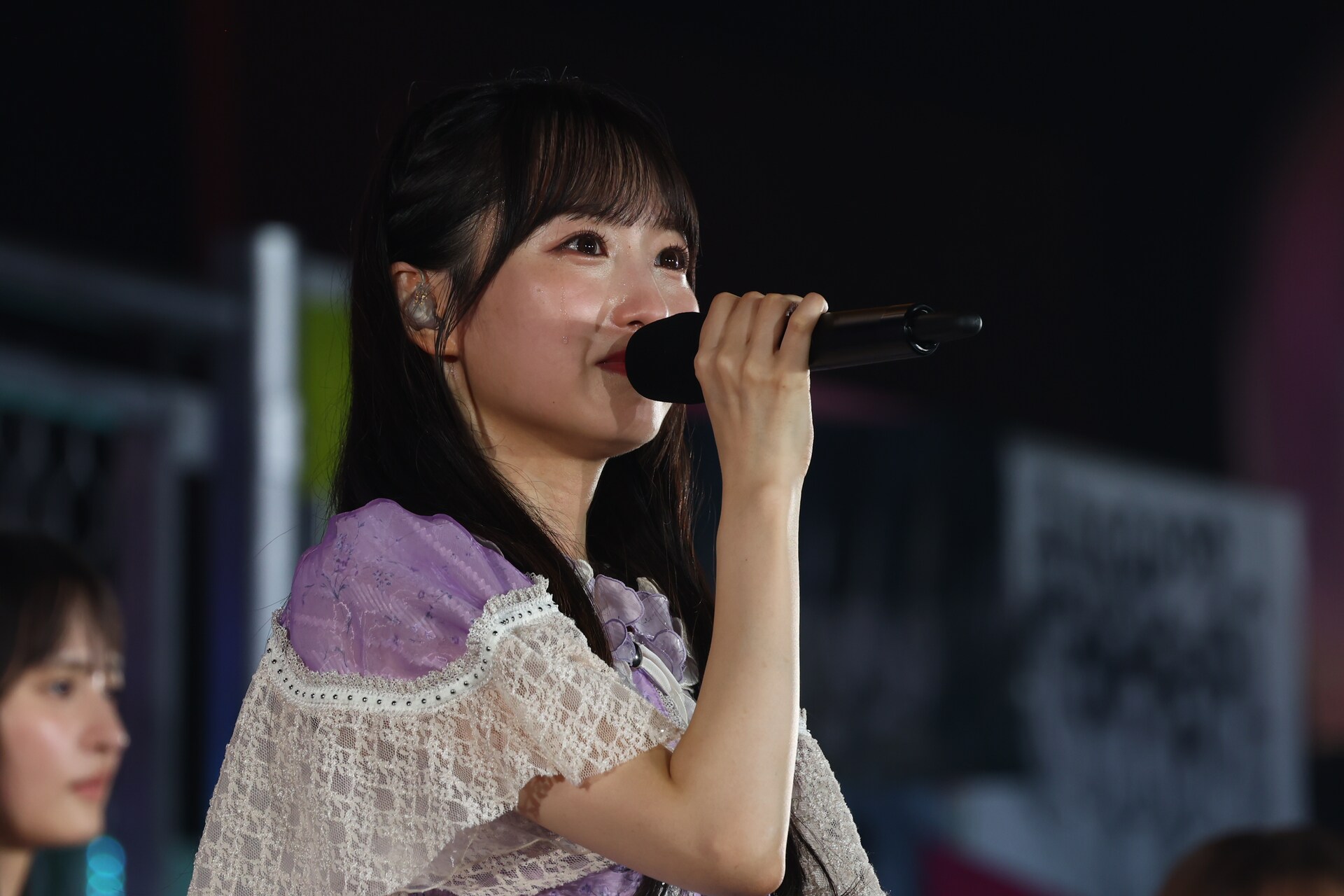 涙ながらに思いを伝える一ノ瀬美空。©乃木坂46LLC [画像ギャラリー 12