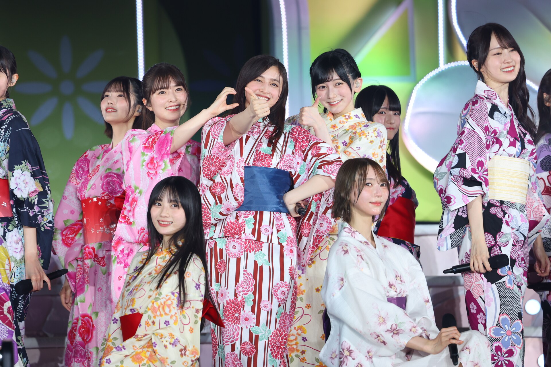 乃木坂46 浴衣 浴衣姿でパフォーマンスする乃木坂46。©乃木坂46LLC [画像ギャラリー 7