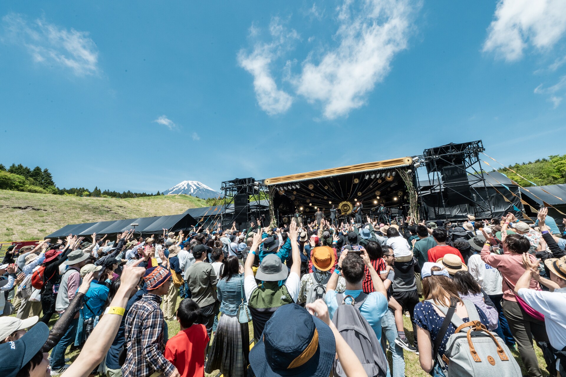「FUJI & SUN」ライブ映像間もなく放送、来年の開催日は