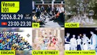 NHK「Venue101」にEBiDAN、＝LOVE、INI、きゅーすと、TXT