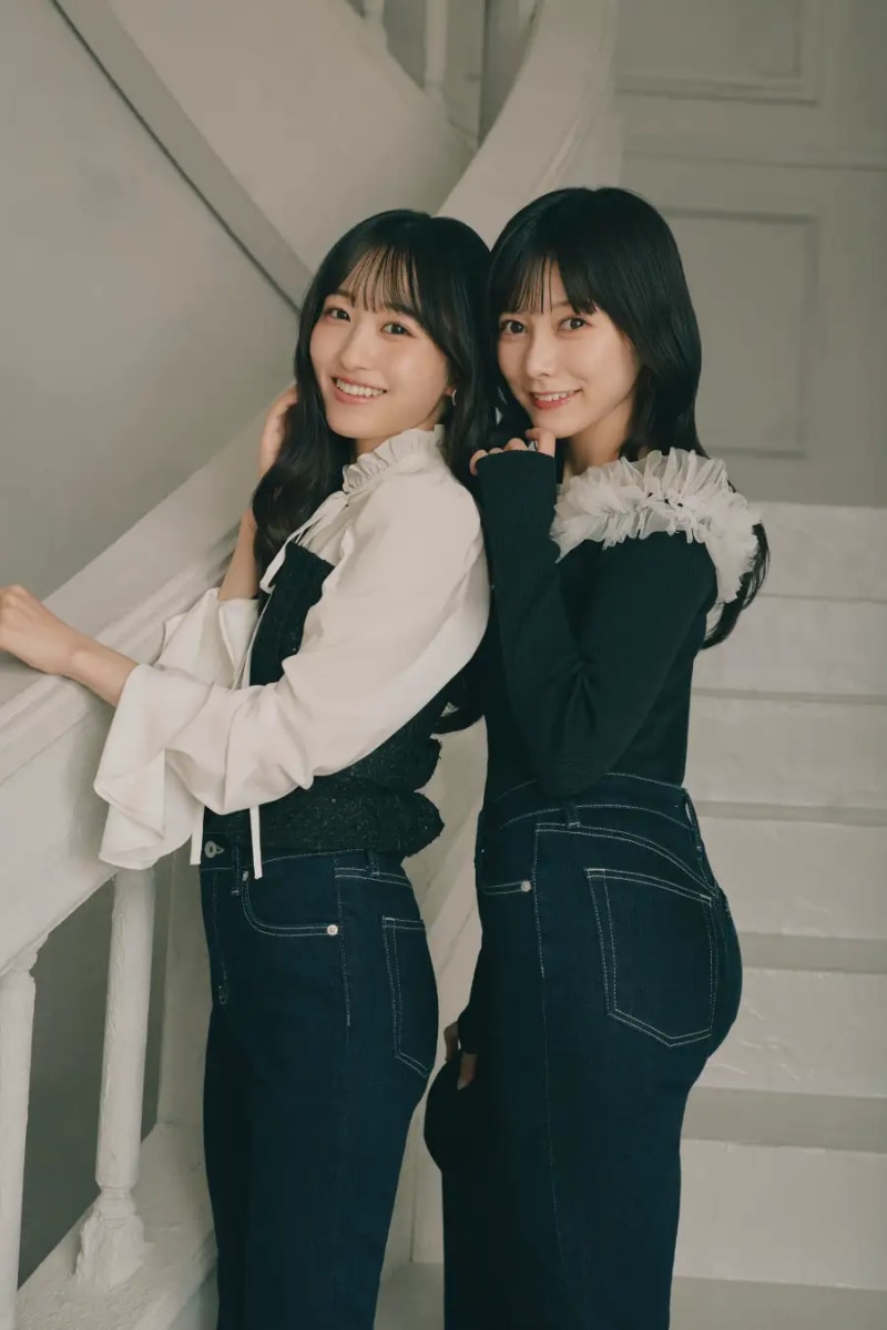 乃木坂46池田瑛紗＆一ノ瀬美空がriendaデニムのLOOKモデルに就任（写真