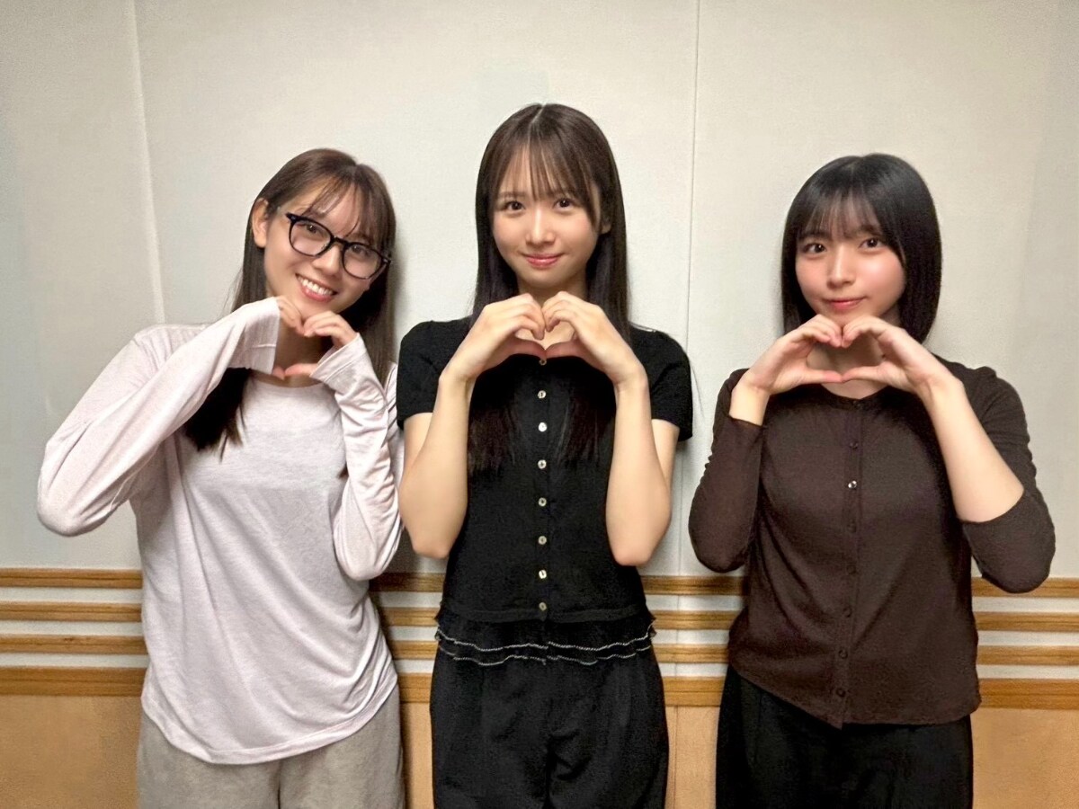 日向坂46上村ひなの、平岡海月、大野愛実が「ひなたフェス」で楽しみ