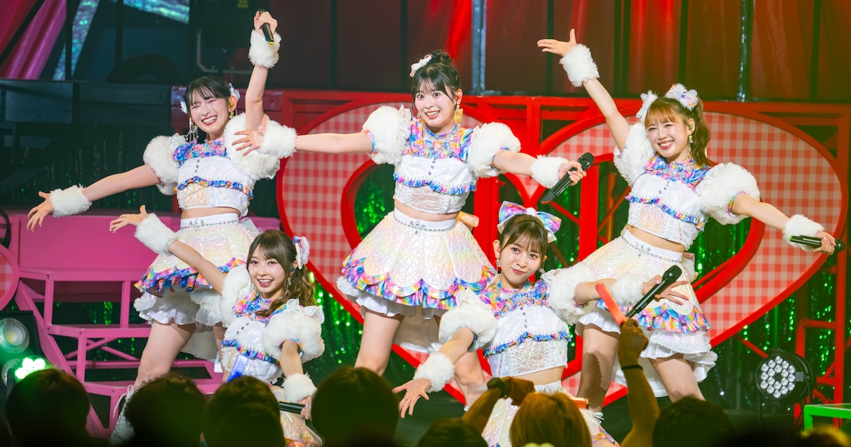 超ときめき♡宣伝部の新曲「大盛りハッピー」ライブ映像公開、新衣装とともにツアー初日にお披露目（動画あり） - 音楽ナタリー
