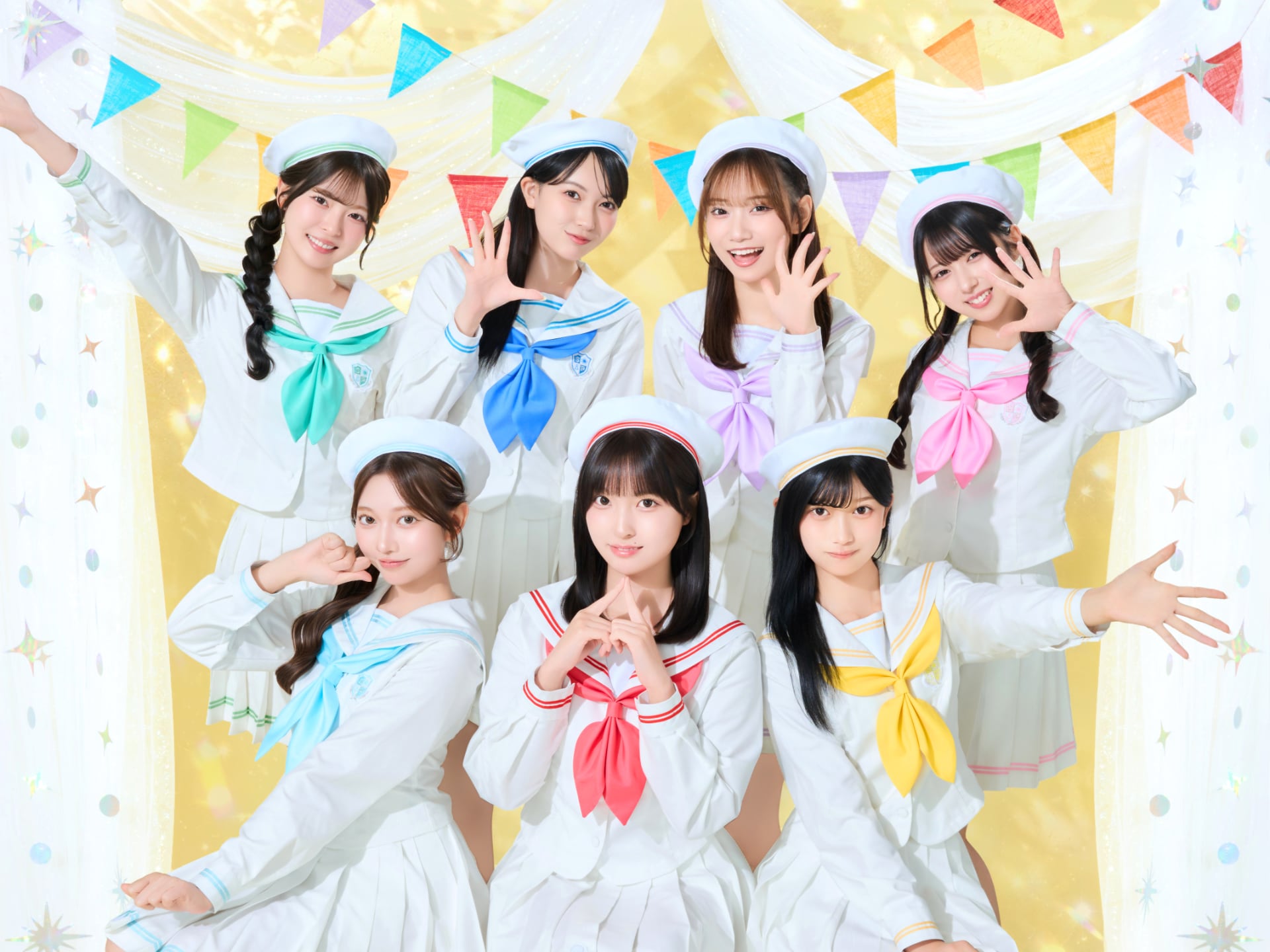 元#ババババンビ小鳥遊るいプロデュースの新アイドル・SUNNY PARADEが誕生、2800名を超える中から選ばれた7人