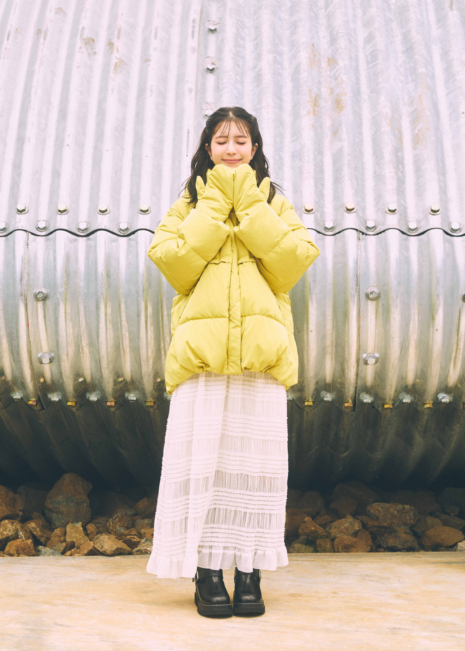 Juice=Juice井上玲音がearth music&ecologyのシーズンモデルに