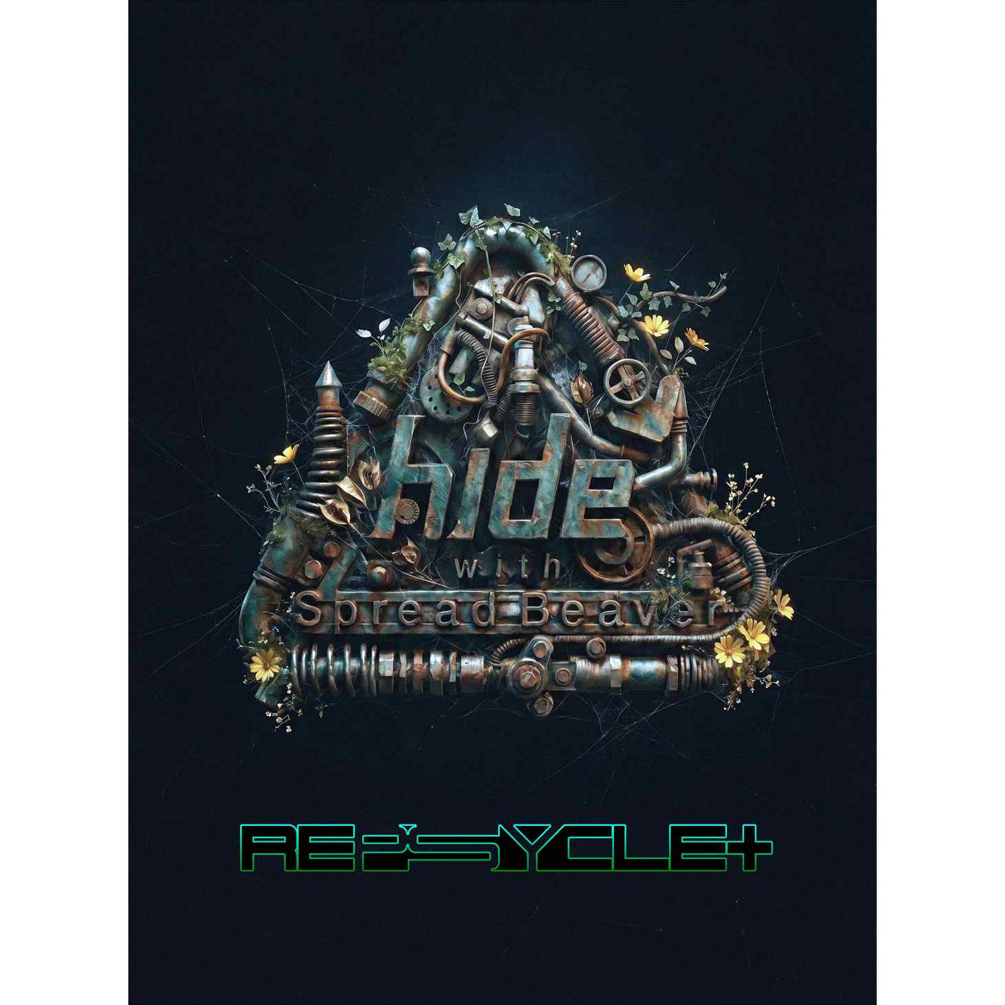 hide with Spread Beaver「REPSYCLE +」ジャケット [画像ギャラリー 2