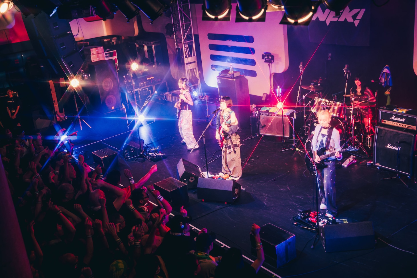 On stage media image