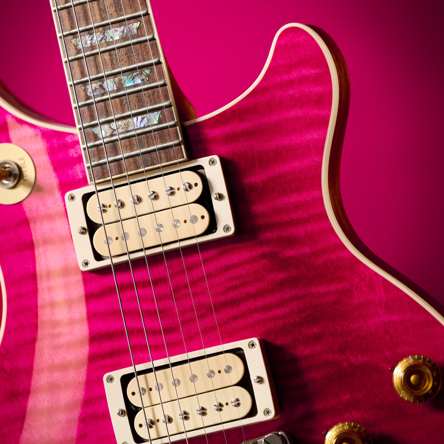 Translusan 「Tak Matsumoto DC Standard Flame Top / Translucent Pink」イメージ写真 [画像ギャラリー ...