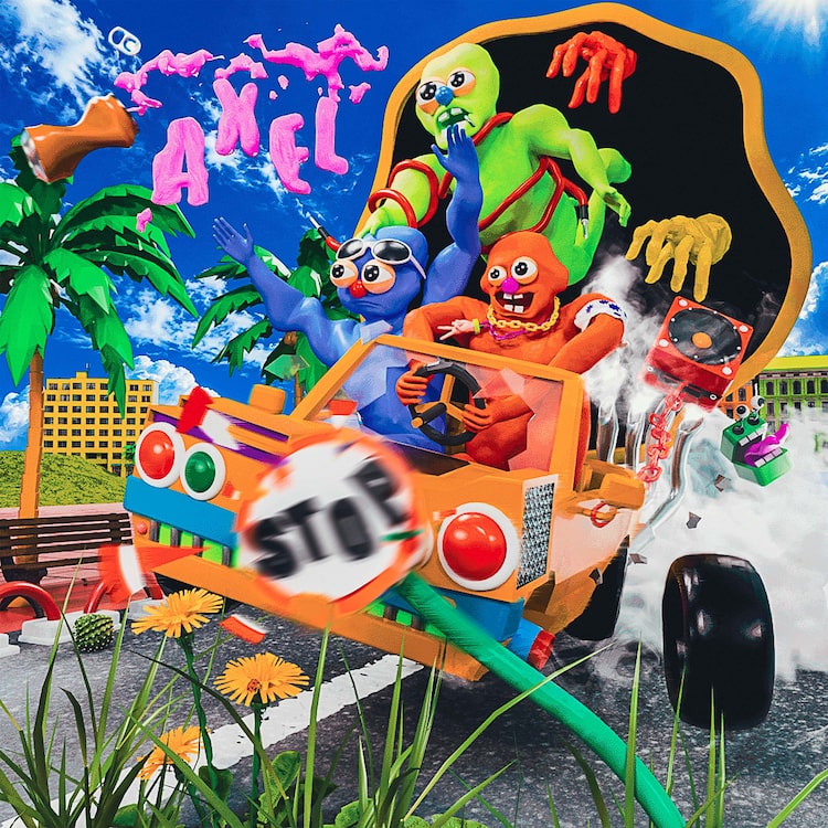 OddRe:「AXEL」配信ジャケット
