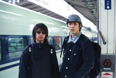 単行本に掲載予定の1枚。9年前、奈良から東京駅に“上陸”した瞬間の写真。(c)よしもとクリエイティブ・エージェンシー