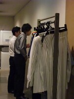 最後のネタ合わせをするライセンス。