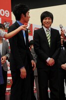 「離れたくはないです、村上とは」という池田に対して、村上はハニカミ顔で応えた。