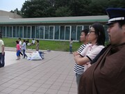 相方探しを見守るベガ様と天狗。