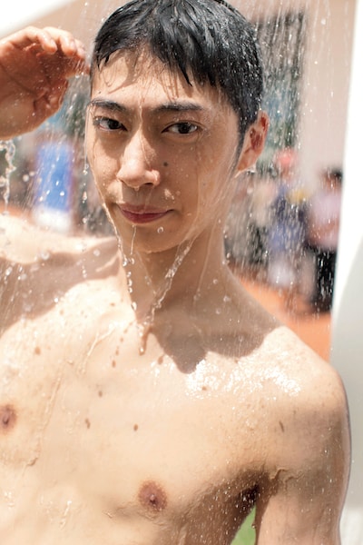 ファン待望!? 金田のセクシーショット。 (c)ワニブックス