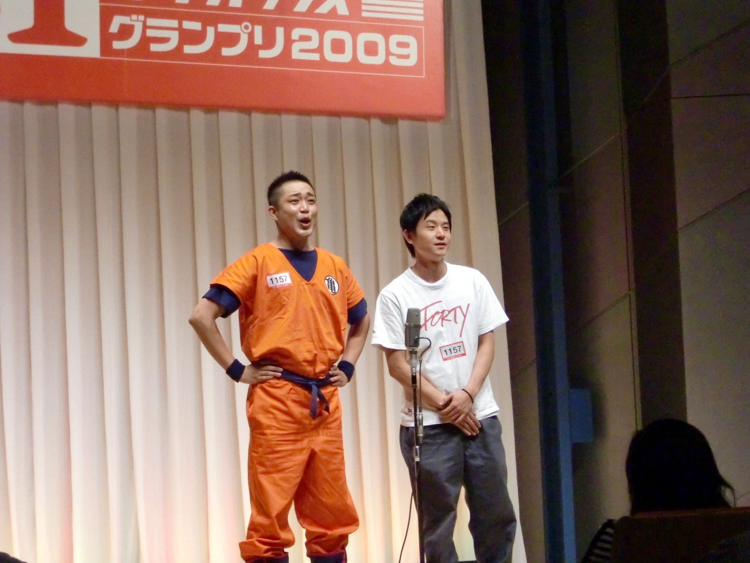 アホロ13号。毎回必ずいるキャラ漫才。