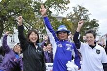 10月3日の10時30分からは「コペンハーゲンから緊急生放送!間寛平アースマラソン特別編」（日本テレビ・読売テレビ系）を放送予定。