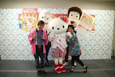 会見には、辻本茂雄の名キャラクターである茂造と小籔の着ぐるみも登場。