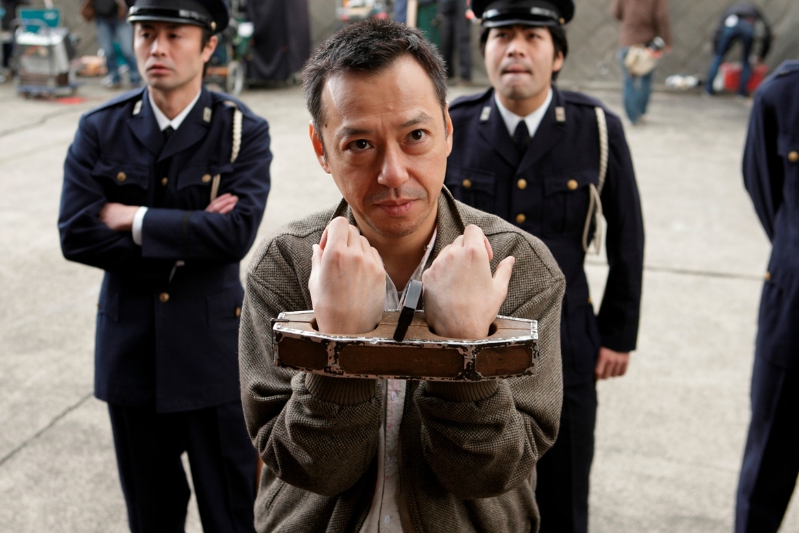 最近では映画「空気人形」の演技が評判だった板尾。(c)2009「板尾創路の脱獄王」製作委員会