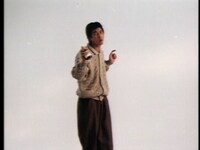 1986年にオンエアされたCM「キッコーマン ぽん酢しょうゆ」の一場面。さんまは当時31歳だった。