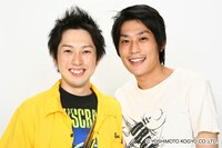 「オールナイトニッポンモバイル」の配信が開始されたフルーツポンチ。