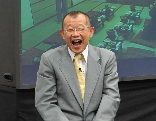 番組収録時の笑福亭鶴瓶。