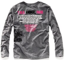 響長友Tシャツ（裏）。 (c)TBS