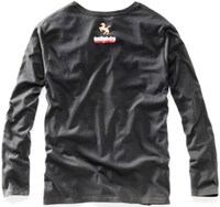 ナイツ土屋Tシャツ（裏）。 (c)TBS