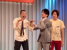 初のトリオ優勝を狙うポテト少年団。昨年からさらに息の合ったテンポと内藤の天然ボケが冴え見事3回戦進出。