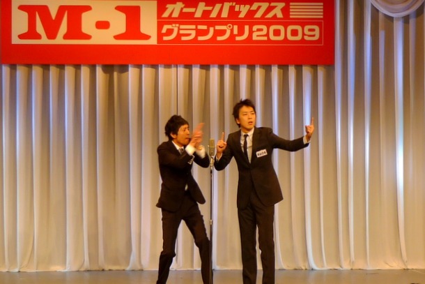 今年も指漫才で笑いを集めたノンスモーキンだが、惜しくも3回戦敗退。