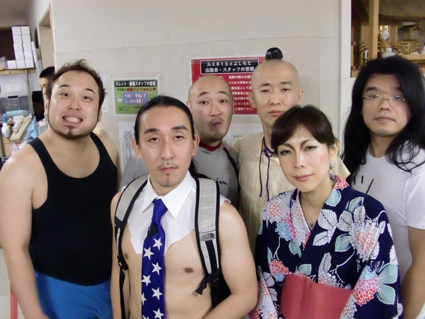 本番前の気合の入ったキュートン。