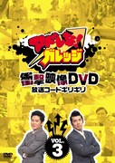 DVD「アドレな！ガレッジ 衝撃映像DVD 放送コードギリギリ」3巻。