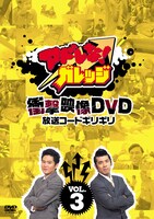 DVD「アドレな！ガレッジ 衝撃映像DVD 放送コードギリギリ」3巻。