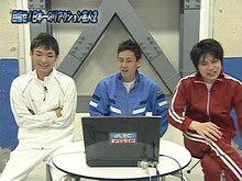 左からイシバシハザマ硲、ロバート山本、平成ノブシコブシ吉村。ファンはこの挑戦がいつか地上波で活かされる日を期待して待とう。(c)吉本興業