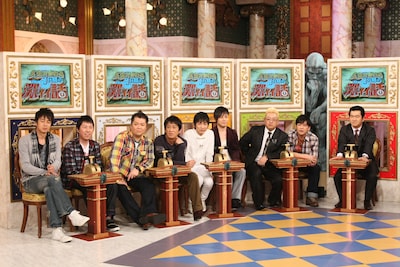 ズラリと並んだM-1チャンピオンたち。(c)NTV