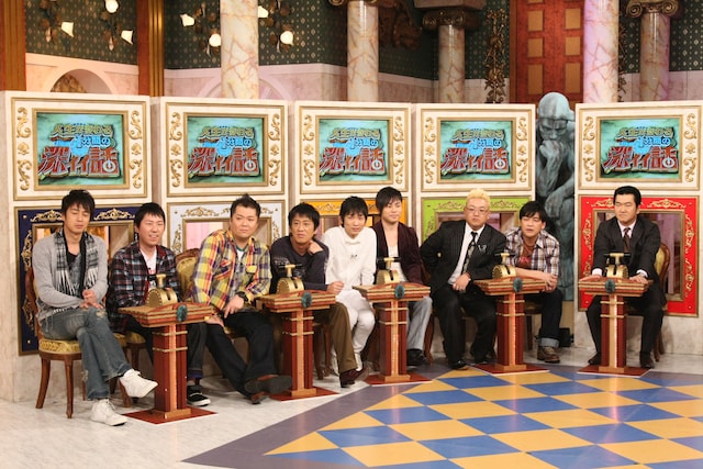 ズラリと並んだM-1チャンピオンたち。(c)NTV