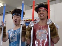 なっくんによると、Gフォースの応援歌は、竹馬が上手になれるようなステップを取り入れた振り付けになっているそう。