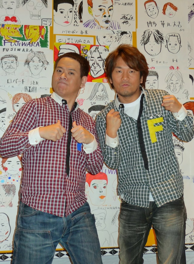 イベントと特番放送に向けて意気込む原西（左）と藤本（右）。