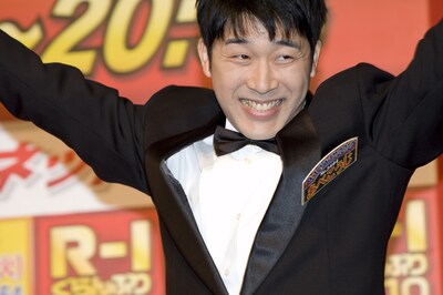 ピン芸人日本一の座に輝いたあべこうじ。